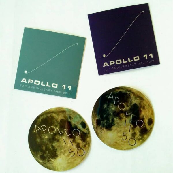Klistermärke Apollo 11, Trajectory, 50 årsjubileum