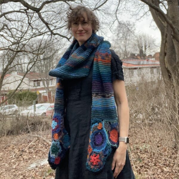 Coastal Wind, oversize scarf