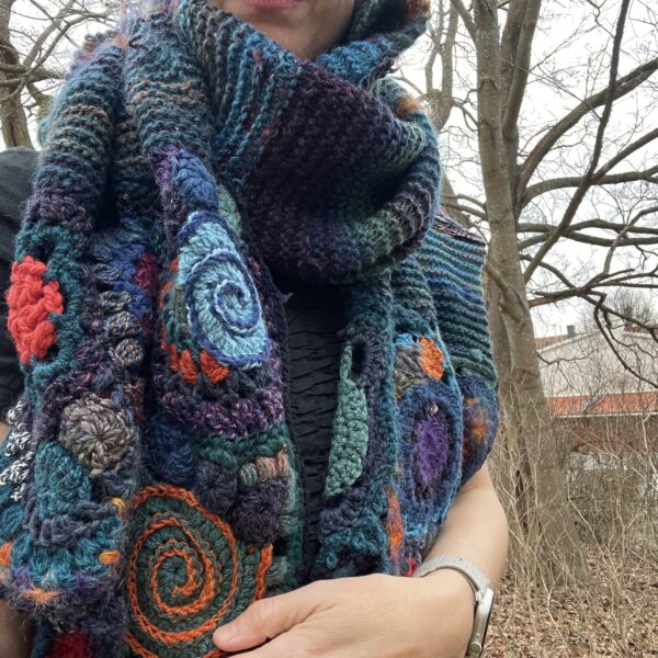 Coastal Wind, oversize scarf