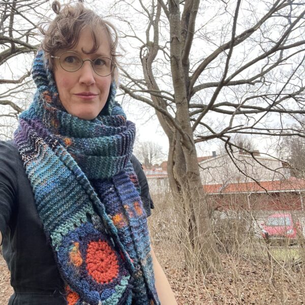 Coastal Wind, oversize scarf