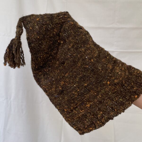 Brown Tweedy stocking cap