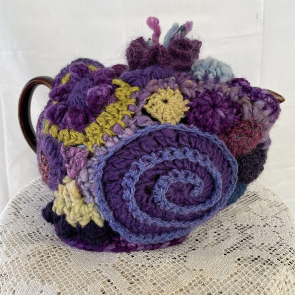 Grape Candy tea cozy
