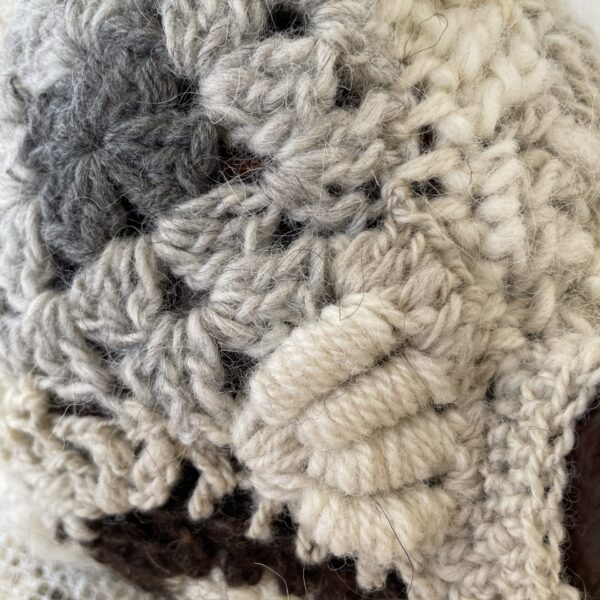 Snow tea cozy