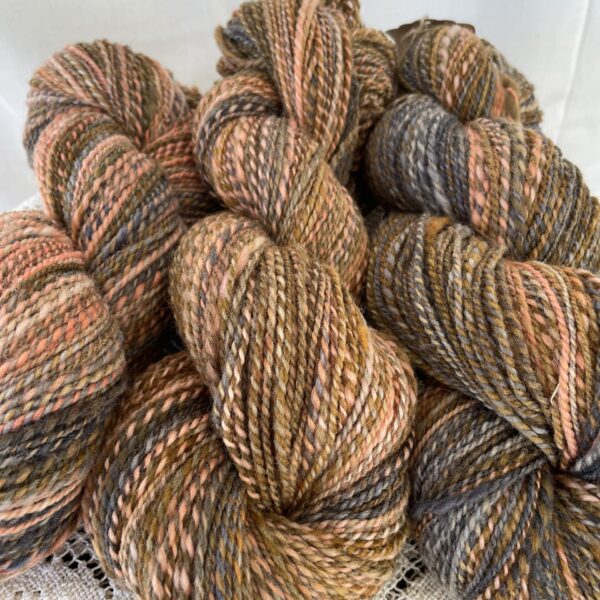Handspun Corriedale wool