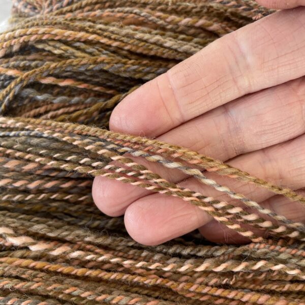 Handspun Corriedale wool