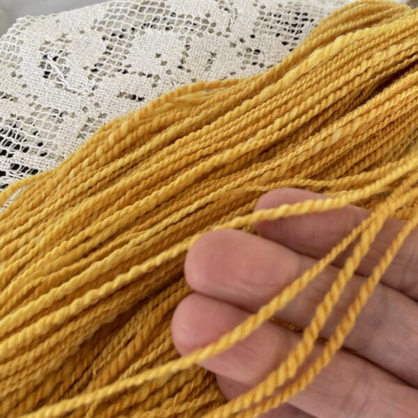 Handspun Corriedale wool