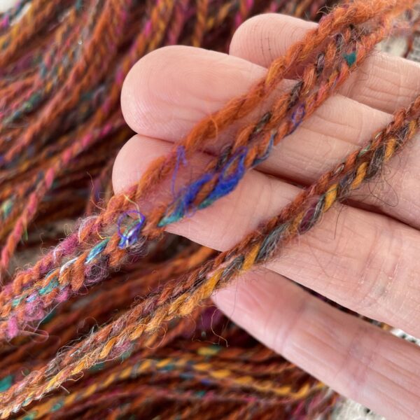 Community, handspun yarn