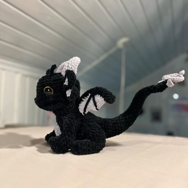 Zazzy the dragon.