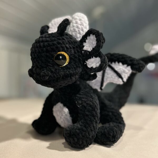 Zazzy the dragon.