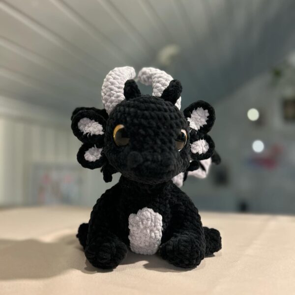 Zazzy the dragon.