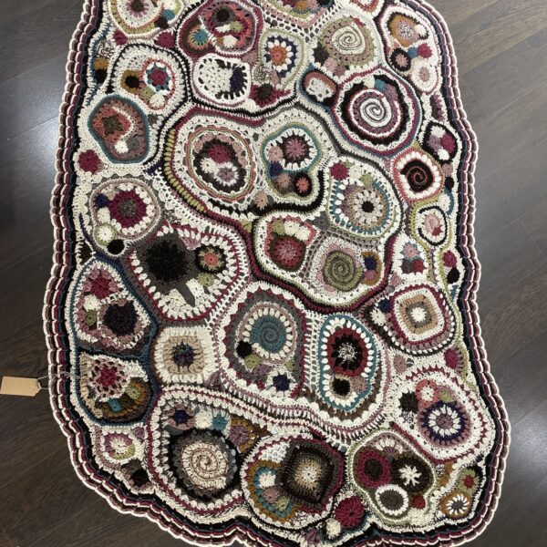 Sewing Circle, crocheted blanket