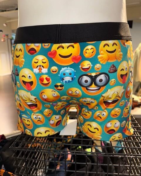 Kalsong med smileysar