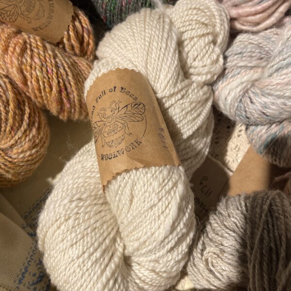 Handspun Cormo yarn