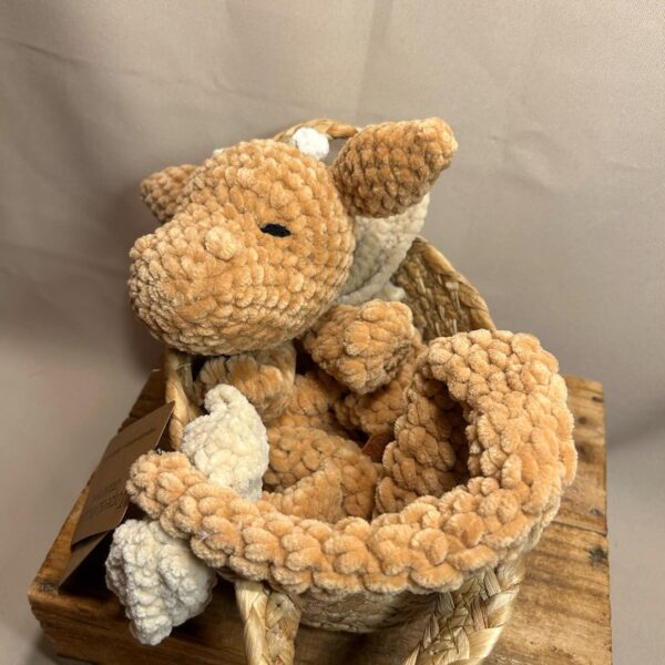 Draksnuggler broderade ögon